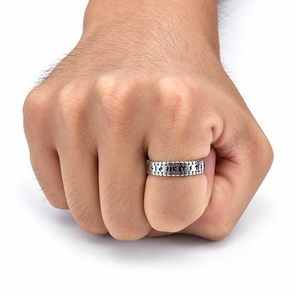 Nordic Viking Rune Ring – Stainless Steel Unisex Spinner Ring